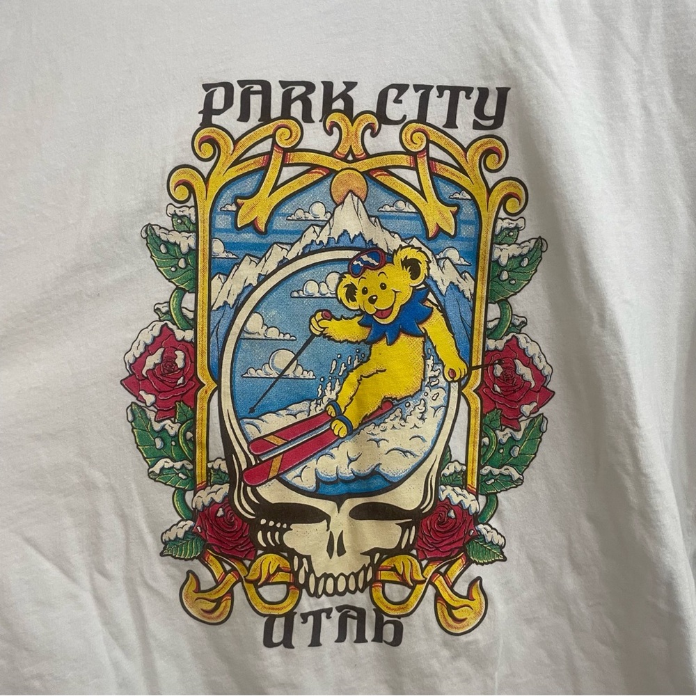 Grateful Dead Park City Utah graphic T shirt